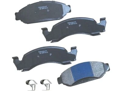 Para 1972-1977 Ford Custom 500 conjunto de pastilhas de freio dianteiro Bendix 85693ZTKT 1973 1974 - Imagem 1 de 2