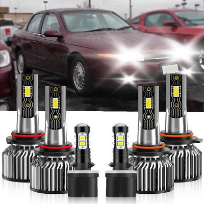 Combo 6x faros LED + bombillas antiniebla 6500K blanco para Saturn LS 2000-2000 Foto 1 de 4