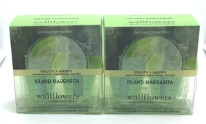 Bath & Body Works ISLAND MARGARITA Wallflowers 2 PACK LOT OF 2 READ DETAILS - Picture 1 of 2