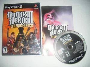 Guitar Hero III: Legends of Rock ( Sony PlayStation 2 ) Complete - Picture 1 of 1