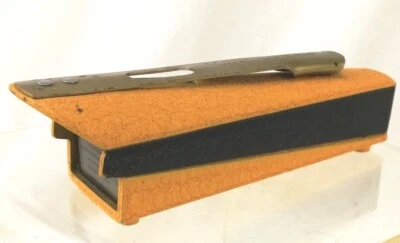 Craftsman Cast Aluminum Black & Yellow Pocket Bubble Sighting Level w/Clip - Image 1 of 4