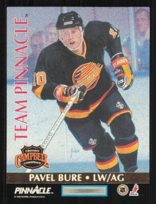 1992-93 Pinnacle Team Pinnacle #4 Kevin Stevens/Pavel Bure - Image 1 of 2