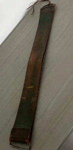 Antique Straight Razor Leather Barber Strop Sharpener The Ideal Gen Horse Hair - Picture 1 of 9