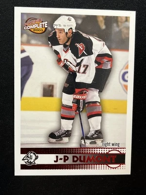 2003-04 Pacific Complete Hockey Red SP 122 J.P. Dumont 100/100 - Image 1 of 2