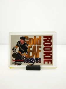 1993-94 Gold Leaf Rookie Shawn McEachern Insert Hockey Card #7 - Picture 1 of 2