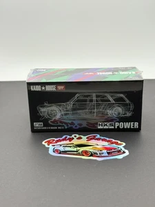 Kaido House Datsun KAIDO 510 Wagon HKS V1 #144 KHMG144 SEALED - Picture 1 of 5