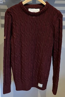 Vintage Superdry “Premium Knitwear” Jumper, Size L. VGC - Image 1 of 4