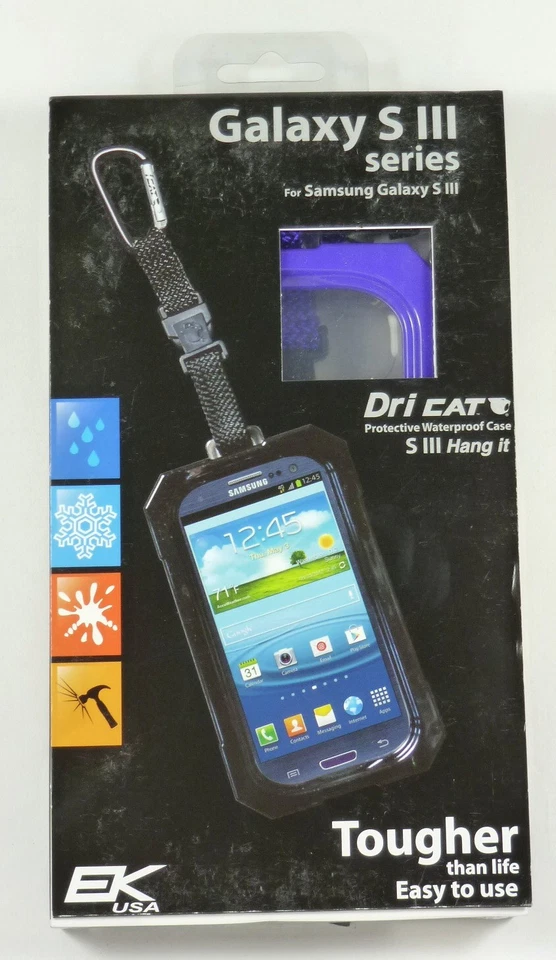 CAT DRI 11063P-C31 Samsung Galaxy S3/III/S4 повесить iT водонепроницаемый чехол, фиолетовый - Изображение 1 из 1
