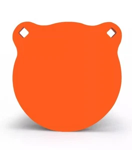 Highwild AR500 Steel Target 6" x 1/2" Gong Shooting Metal Target - Neon Orange - Picture 1 of 2