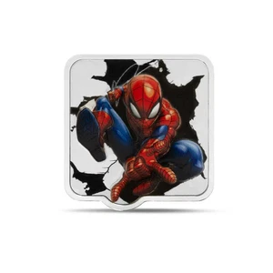 Marvel Spider-Man 'Thwip' 2 Oz Silver Coin - Bild 1 von 5