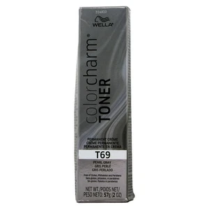 Wella Colorcharm Permanent Crème Toner T69 Pearl Gray, 2 oz - Picture 1 of 2