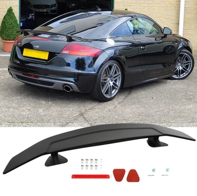DREAMIZER DE 46IN GT Schwarz Matt Heckflügel Heckspoiler Flügel Spoiler Für Audi TT 8J