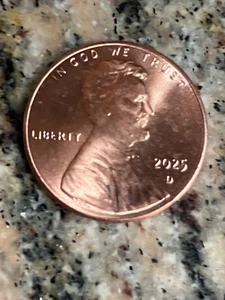 2025  D Lincoln Shield Cent DDO DDR Ear Lobe - Picture 1 of 20