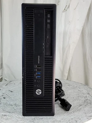 HP ELITEDESK 705 G1 J6D00UT#ABA PC Desktop PRO-7300B APU 4GB 500GB SEE NOTES - Image 1 of 4