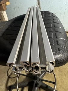 Bosch Rexroth 40x40mm Aluminum Extrusion T-Slot 2ea 20.5" Ref 8020 4040 - Picture 1 of 2