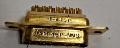 DAM -15P-NMB/ ITT Cannon D Sub Connector/Vintage - Image 1 of 4