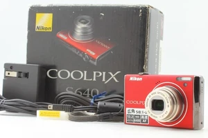 [Near MINT w/Box] Nikon COOLPIX S640 Precious Red 12.3MP Digital Camera F JAPAN - Picture 1 of 11