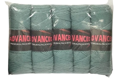 Advanced Premium Alpaca Green Bean 95% Alpaca 5% Polyester 2.9oz Warm Soft - Image 1 of 2