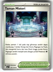 Pokemon Indonesian Mega Evolution Card 126/126 Mystery Garden - Picture 1 of 4