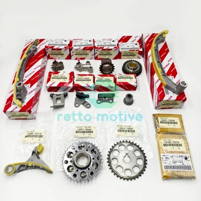 OEM Timing Chain Kit ForToyota 4Runner 2010 Tacoma 2005-2012 2.7L 2TRFE Foto 1 de 4