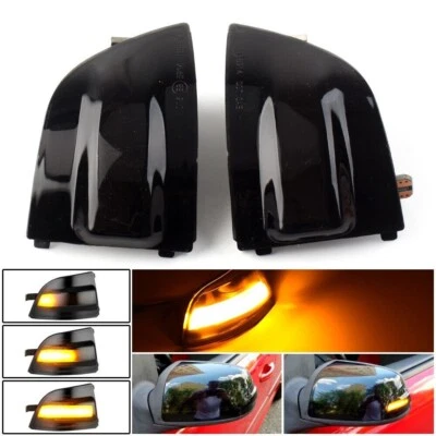 For Ford Focus 2 MK2 C-MAX Sequential LED Turn Signal Side Mirror Blinker Lights Foto 1 de 4