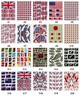 #551S Nation National Country Countries World Flag Travel Scrapbooking Stickers