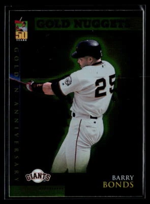 Barry Bonds 2001 Topps Golden Anniversary #GA17 EX Corners - Image 1 of 2