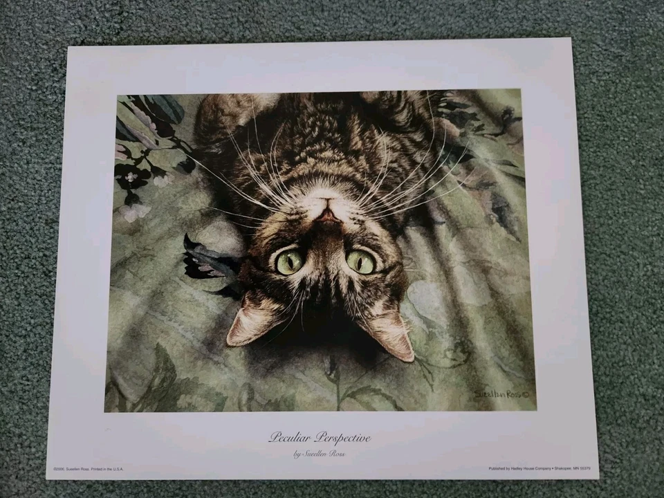 Sueellen Ross Open Edition Print "Peculiar Perspective" 17x14 - Image 1 of 1