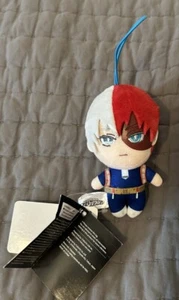 Shoto Todoroki Keychain Plush (New with Tag) My Hero Academia MHA - Picture 1 of 2