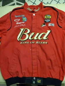 Chase Authentics JD Design Dale Earnhardt Jr #8 NASCAR Racing Jacket Men's XL - Picture 1 of 4