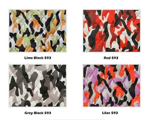QUILTED FABRIC CAMO Prints 4oz Waterproof Outdoor Material Dress Clothing 150cm - Picture 1 of 35