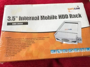 3.5’’ Internal Mobile HDD Rack Safecom SIHC-35133 BRAND NEW FACTORY SEALED - Picture 1 of 5