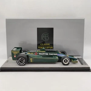 Coche Tecno 1/18 Mythos Series Lotus 79 1979 #1 GP Argentina TM18-287B Modelo Resina - Imagen 1 de 12