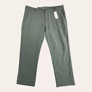 Wonderous Pants Mens 40x29 Forever O.G. Chinos 3-Ply Twill 4-Way Stretch Green - Picture 1 of 13