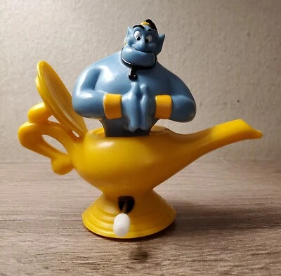 Juguete vintage Aladdin Genie 1992 con lámpara Burger King *no funciona* Foto 1 de 4