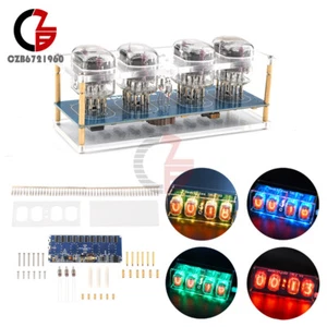 Universal Electronic Tube Clock DIY Kit for IN14/ IN12 S30 PCBA RGB Nixieclock - Picture 1 of 35