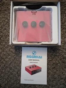 RSGRHAI Audiophile 2x2 USB Audio Interface - Picture 1 of 3