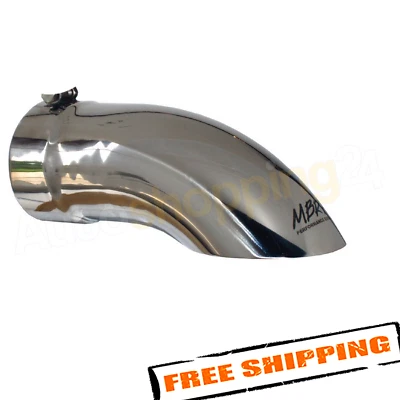 MBRP T5085 Universal Stainless Steel Exhaust Tail Pipe Tip - Image 1 of 3