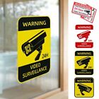 7 Styles System Warning Sign Surveillance Monitor Decal  Outdoor Signs
