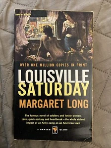 Soldiers Vintage Pb, Louisville Saturday by Long, Bantam Book A1848, 1958, SVG - Picture 1 of 6