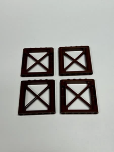 Lego rotbraune Unterstützung 1x6x5 Träger Menge 4 - Bild 1 von 1