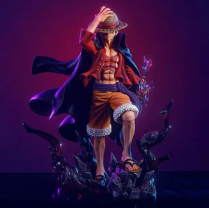 Estatua de resina de anime de 9,4 pulgadas de Luffy Ghost Island de una pieza juguete de regalo de coleccionista - Imagen 1 de 6