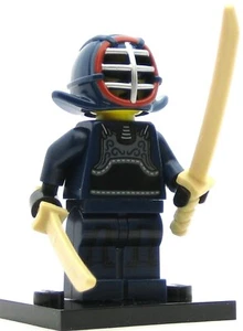 Lego Collectible Minifigures Series 15 : KENDO FIGHTER New, Factory Sealed! - Picture 1 of 2