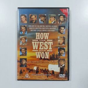 How the West Was Won 1962 DVD Region 4 John Wayne, Gregory Peck new/sealed