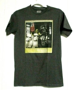 Star Wars Chewbacca, Darth Vader Boys SZ Small Graphic T Shirt Photobomb - Picture 1 of 4