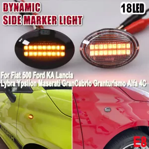 For Maserati GranCabrio Granturismo Quattroporte LED Dynamic Side Marker Light - Picture 1 of 34