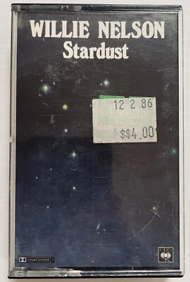 Willie Nelson Stardust Music Cassette Tape PC 7166 CBS Records 1978 Original - Image 1 of 4
