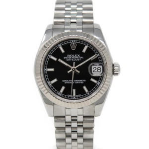 Rolex Women's Datejust 31 Black, 178274 - Pre-owned - Picture 1 of 8