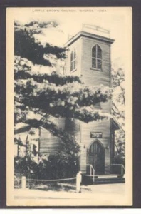 Little Brown Church NASHUA IOWA Unused Vintage Postcard - Picture 1 of 1