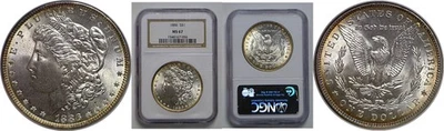 1886 $1 Morgan Dollar NGC MS-67 - Image 1 of 3